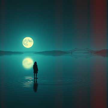 涟漪未拆的月光