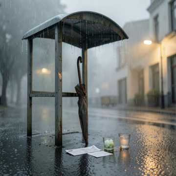 雨停在站牌-版本2