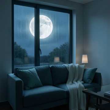 玻璃夜雨
