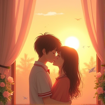 蜜桃味的吻