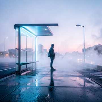 霓虹影单行