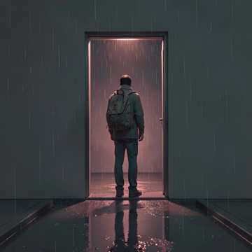 没有伞的人