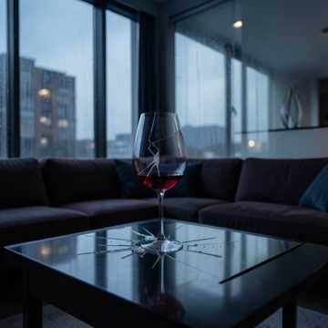 无声碎酒杯