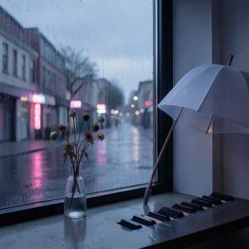 雨落下的声音