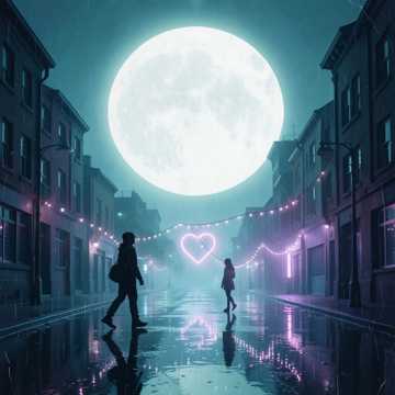 三公分未满的月光