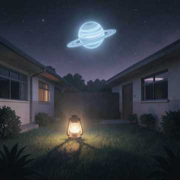 停电的星空观测