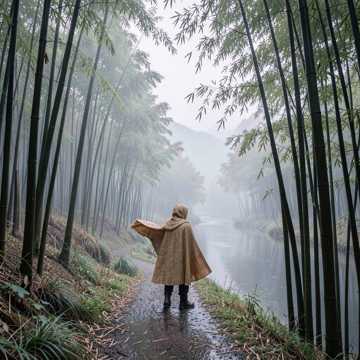 一蓑烟雨等春风