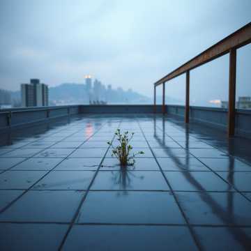 冷砖森林的海