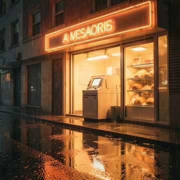 下雨天的便利店