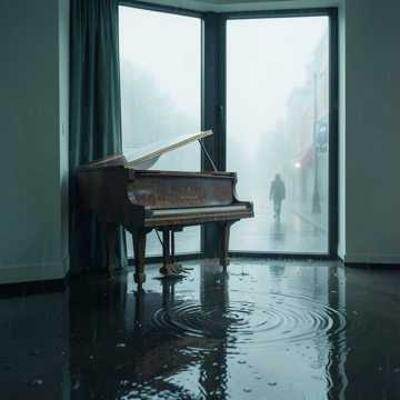 旧钢琴的雨声
