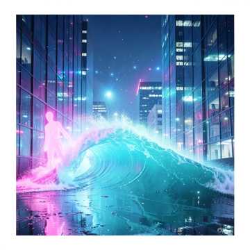 霓虹潮汐