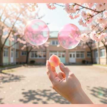 指尖樱花汽水