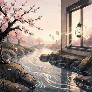 笺上花