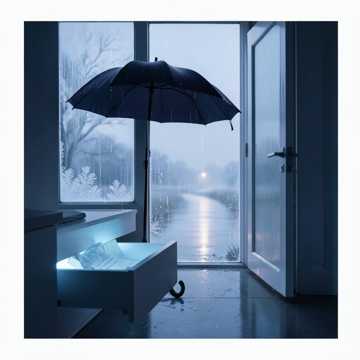 白雪落尽