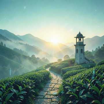 《追着日出翻山梁》