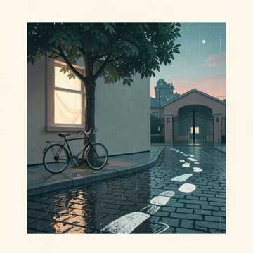 巷口等人的黄昏-版本2