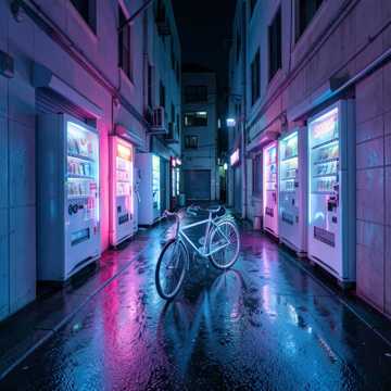 霓虹街码
