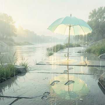 雨声下的脚印-版本2