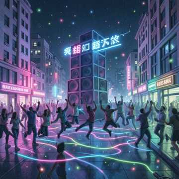 广场蹦起来-版本2