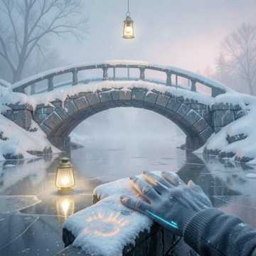 雪桥旧灯-版本2