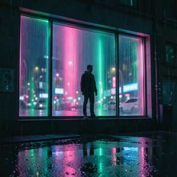 霓虹下