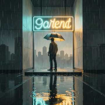 雨天告别场
