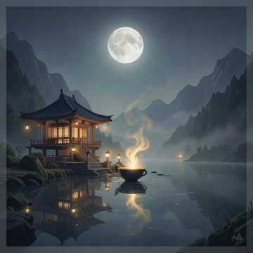 断松岗的碗