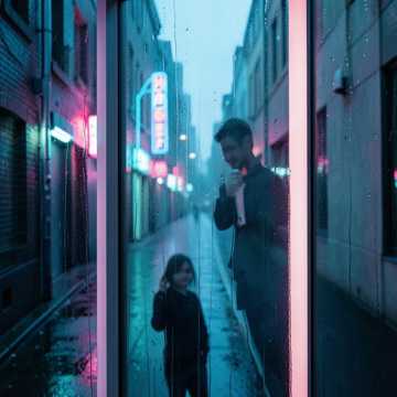 铁窗旁的雨痕-版本2