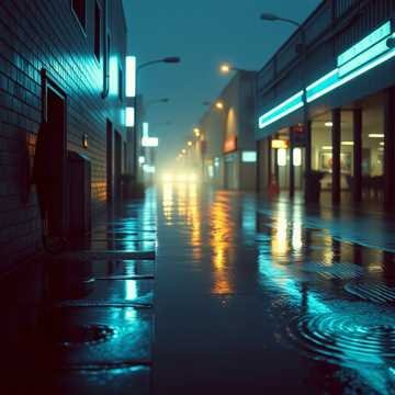 雨落空巷