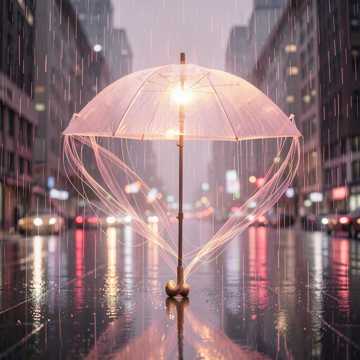 玻璃雨伞