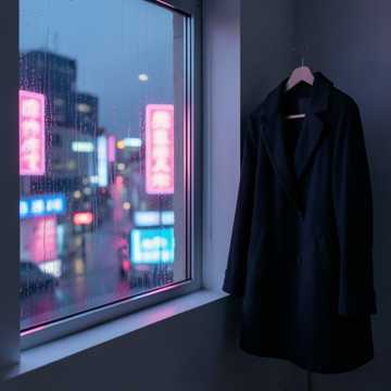 暴雨借来的衣架