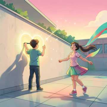 画在风里的情书