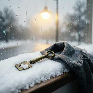 风揉雨碎雪满肩