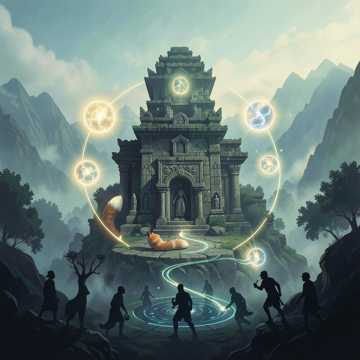 五仙过海