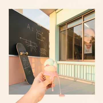 操场边的夏天
