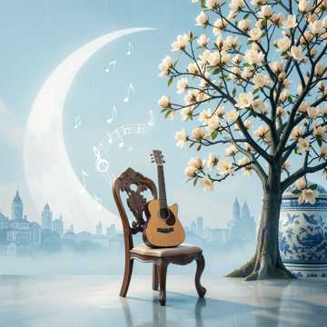 烟雨树下