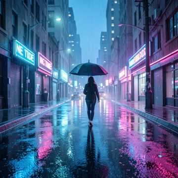 霓虹潮涌