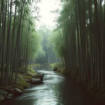 清泉石上