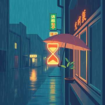 倒流的沙漏
