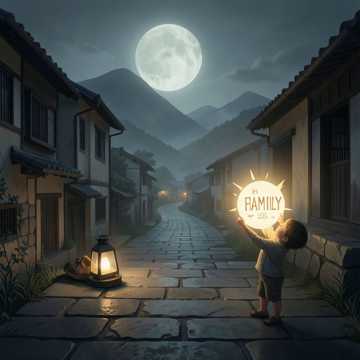 行囊压弯的月光