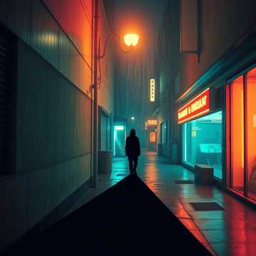 霓虹熄灭前