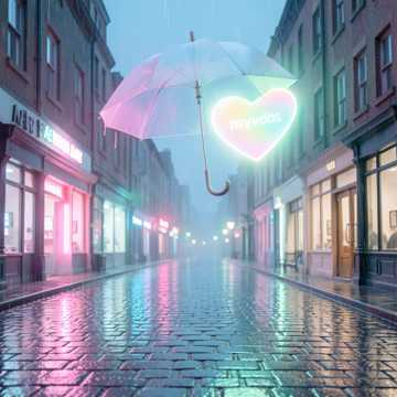 雨心跳进童话