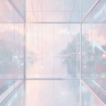 硝子の隙間