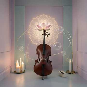 观世音菩萨心咒：Om Mani Padme Hum 疗愈侧重：安抚情绪、缓解焦虑、培养慈悲与包容-版本2