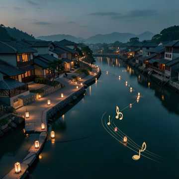 侨乡连心灯