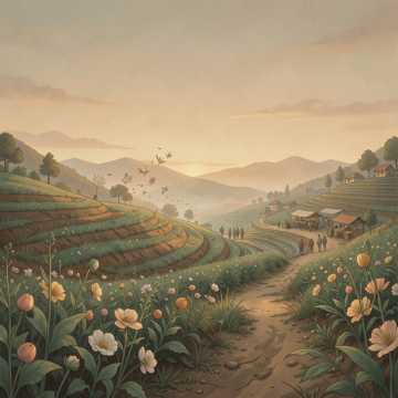 黄土高原的药香
