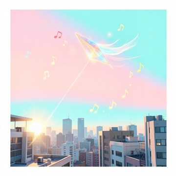 阳光旋律的飞行-版本2
