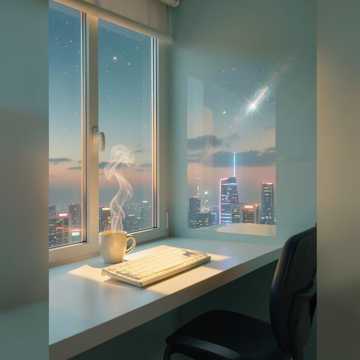 窗台咖啡声