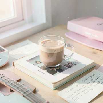 半杯奶茶