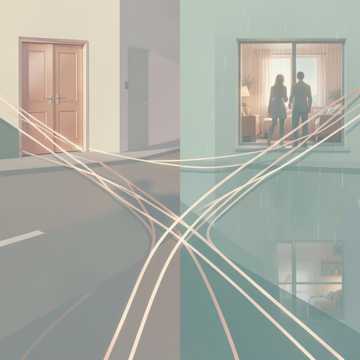 分岔路口